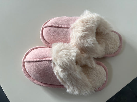 Mini pantoffels roze