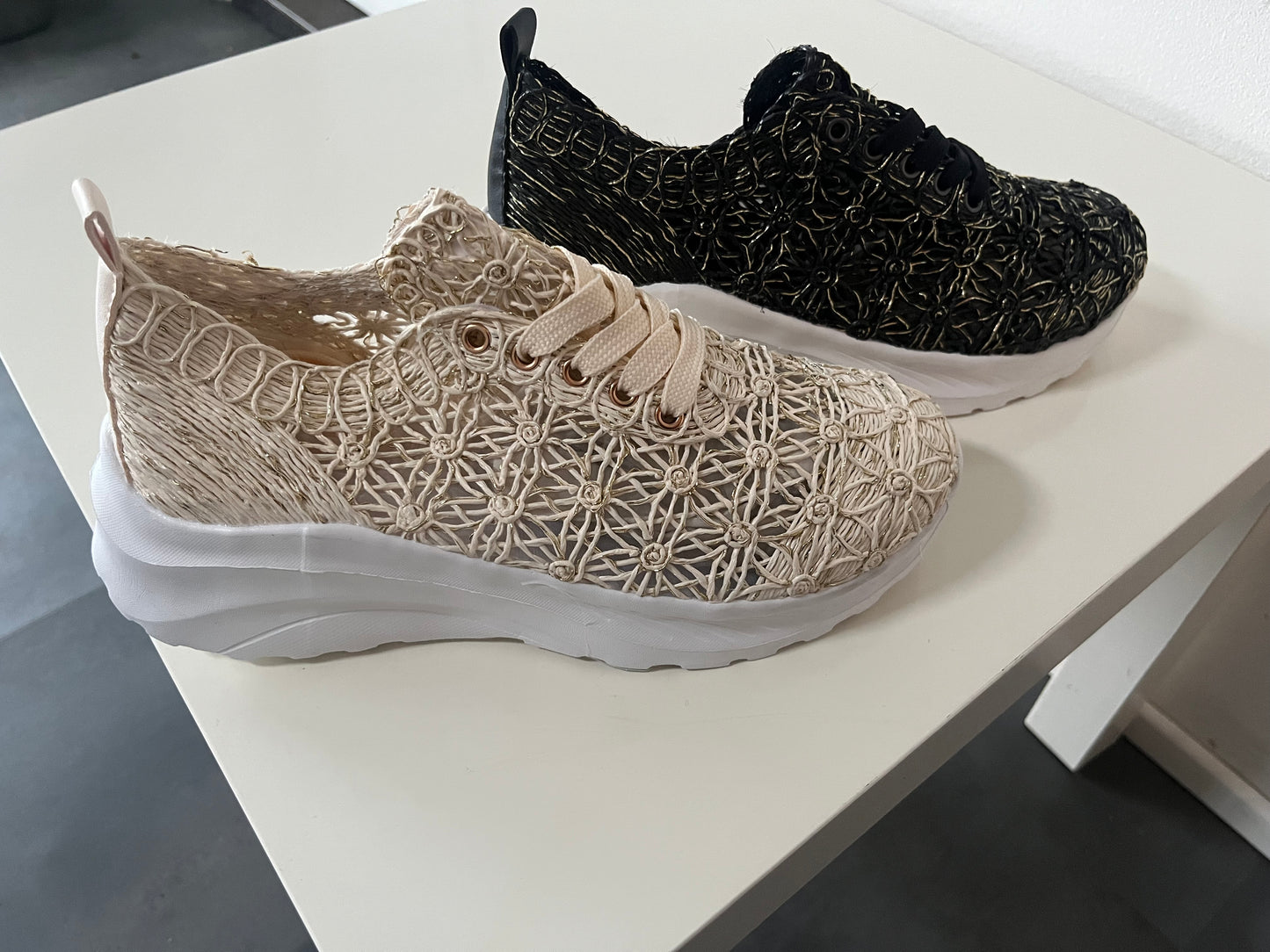 Hawaï sneakers goud