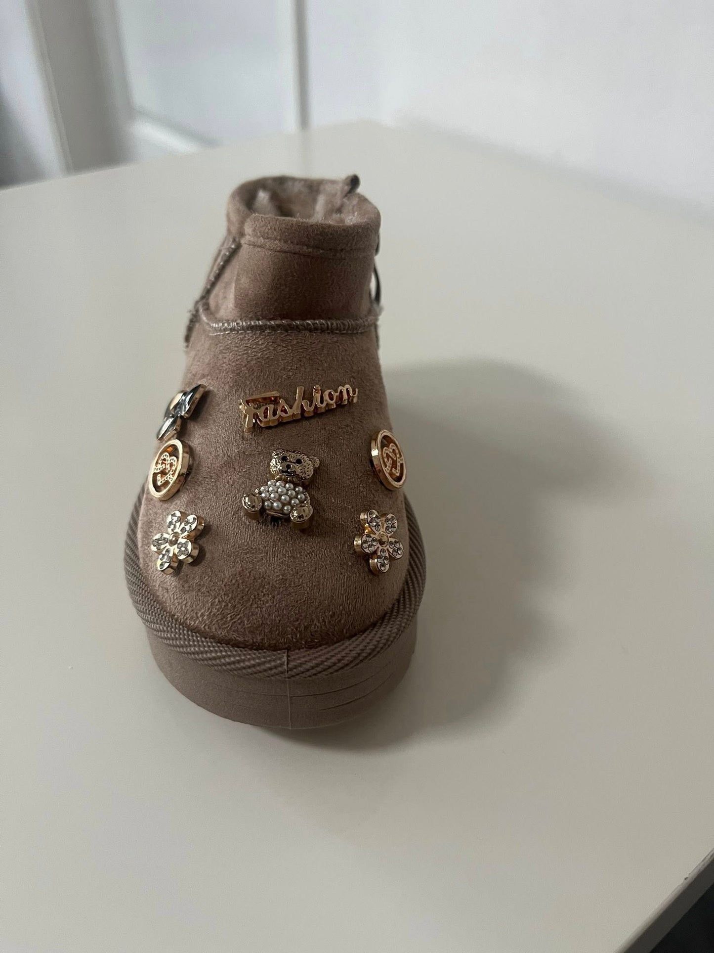 Mini Uggie boots taupe