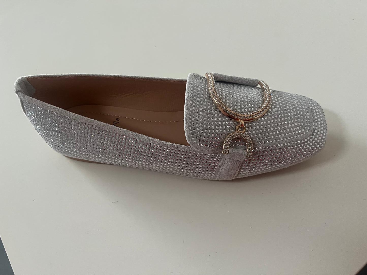 Dion loafers zilvergrijs