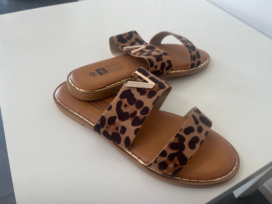 Verena slippers panter