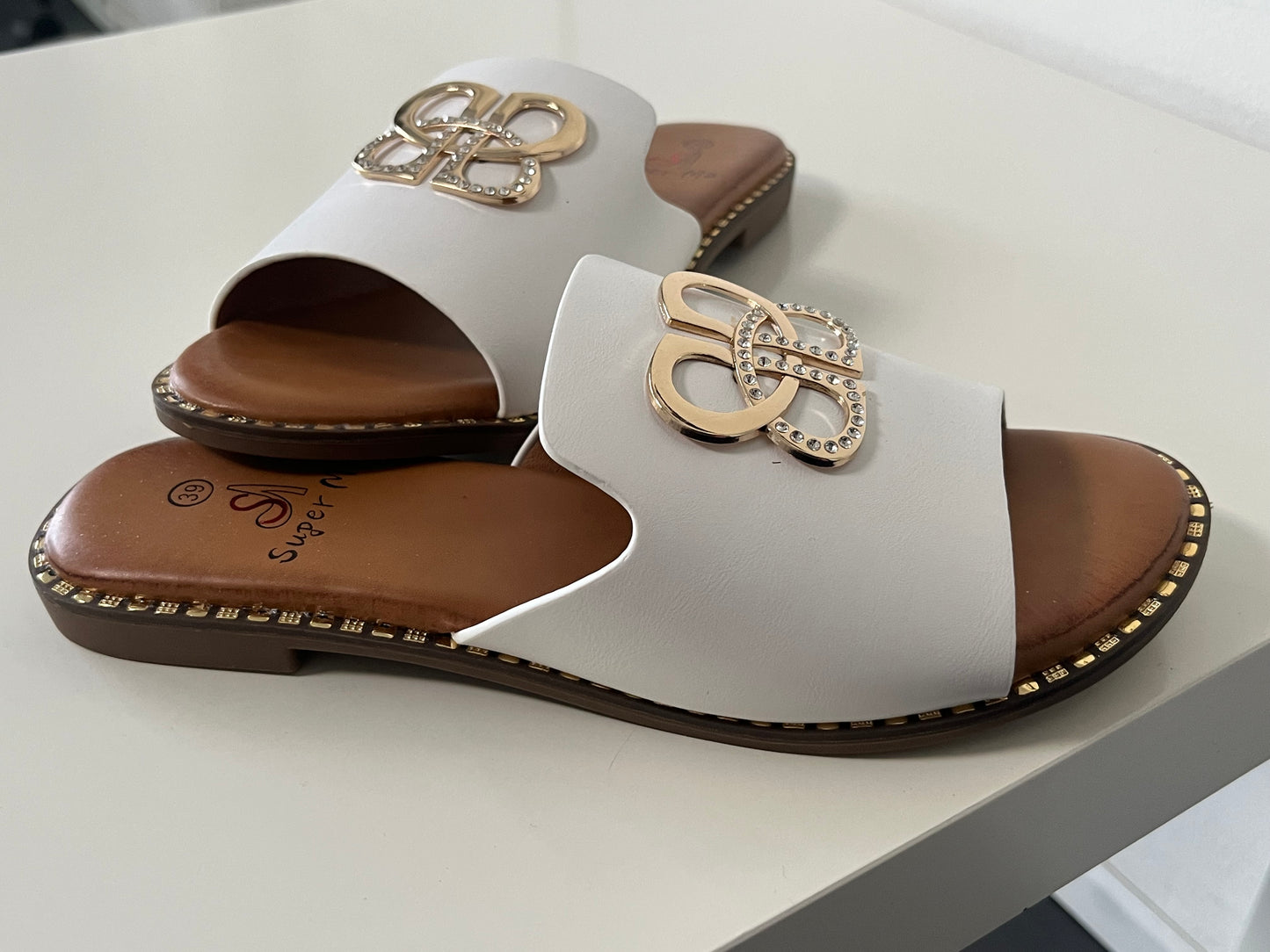 Bella slipper wit