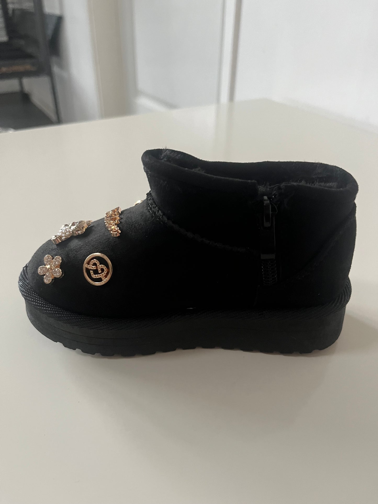 Mini Uggie boots zwart