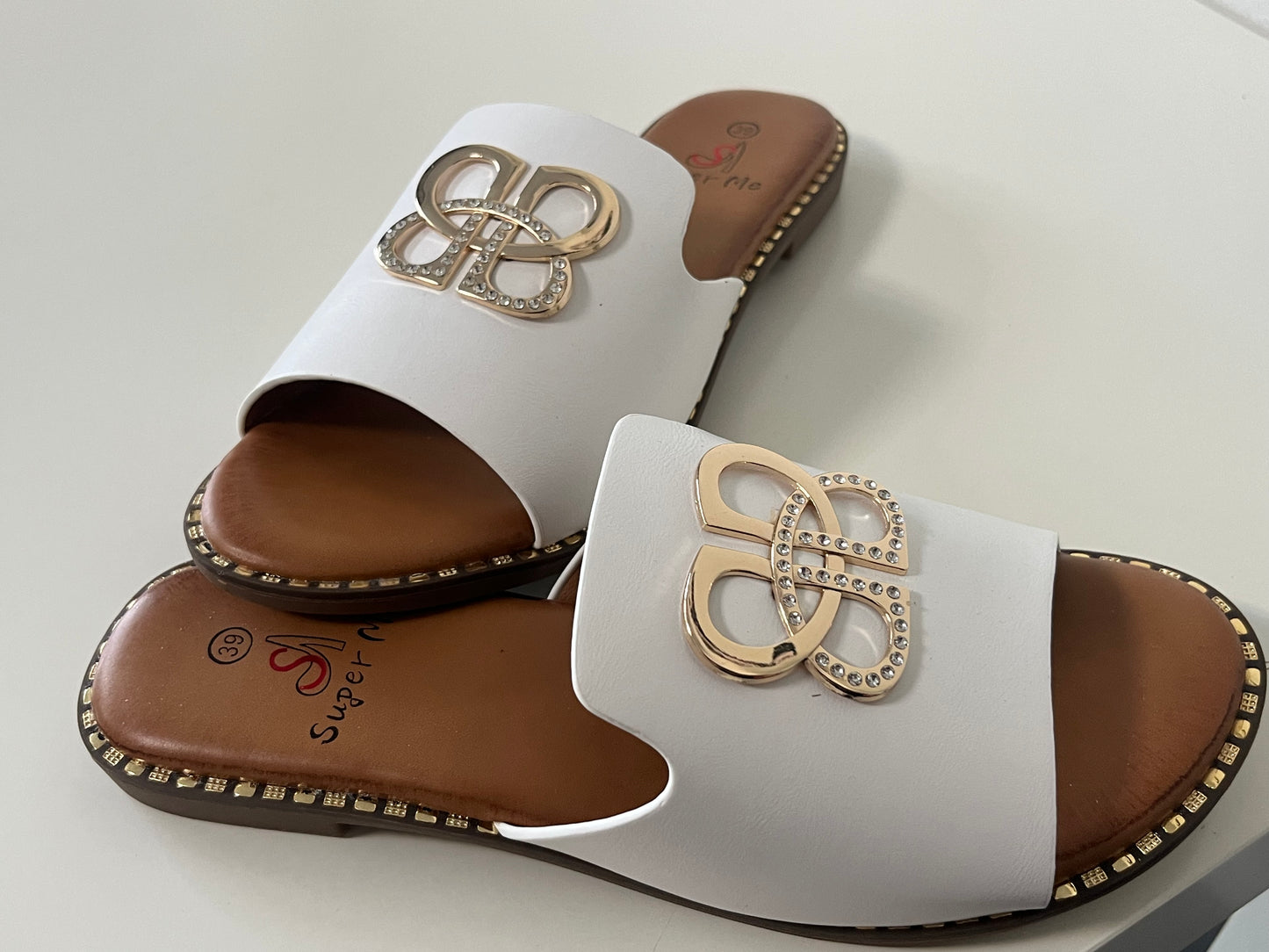 Bella slipper wit