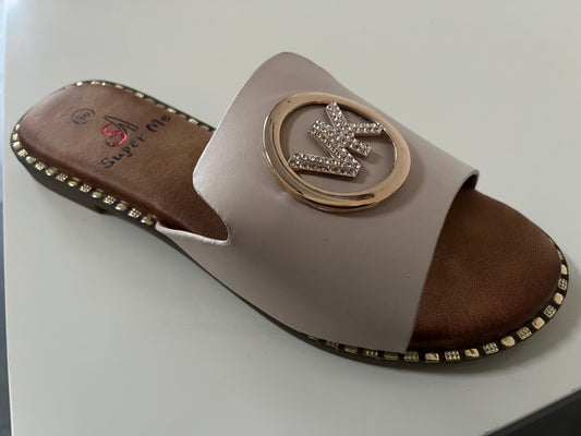 Vera slippers beige