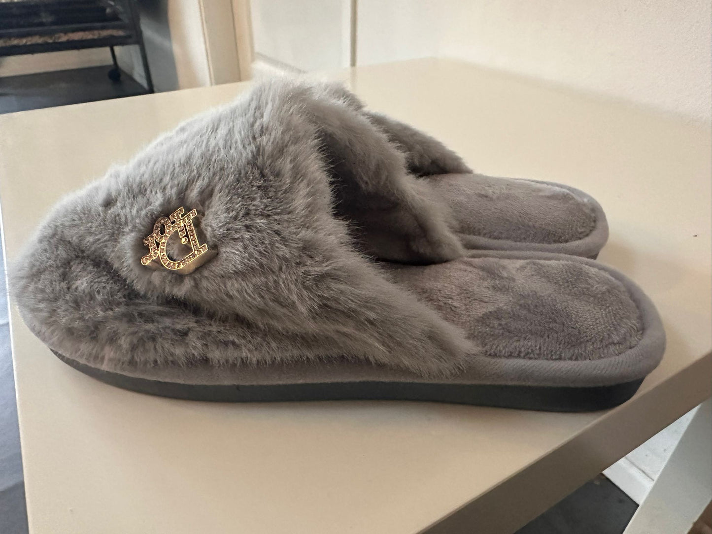 Rosy pantoffels roze