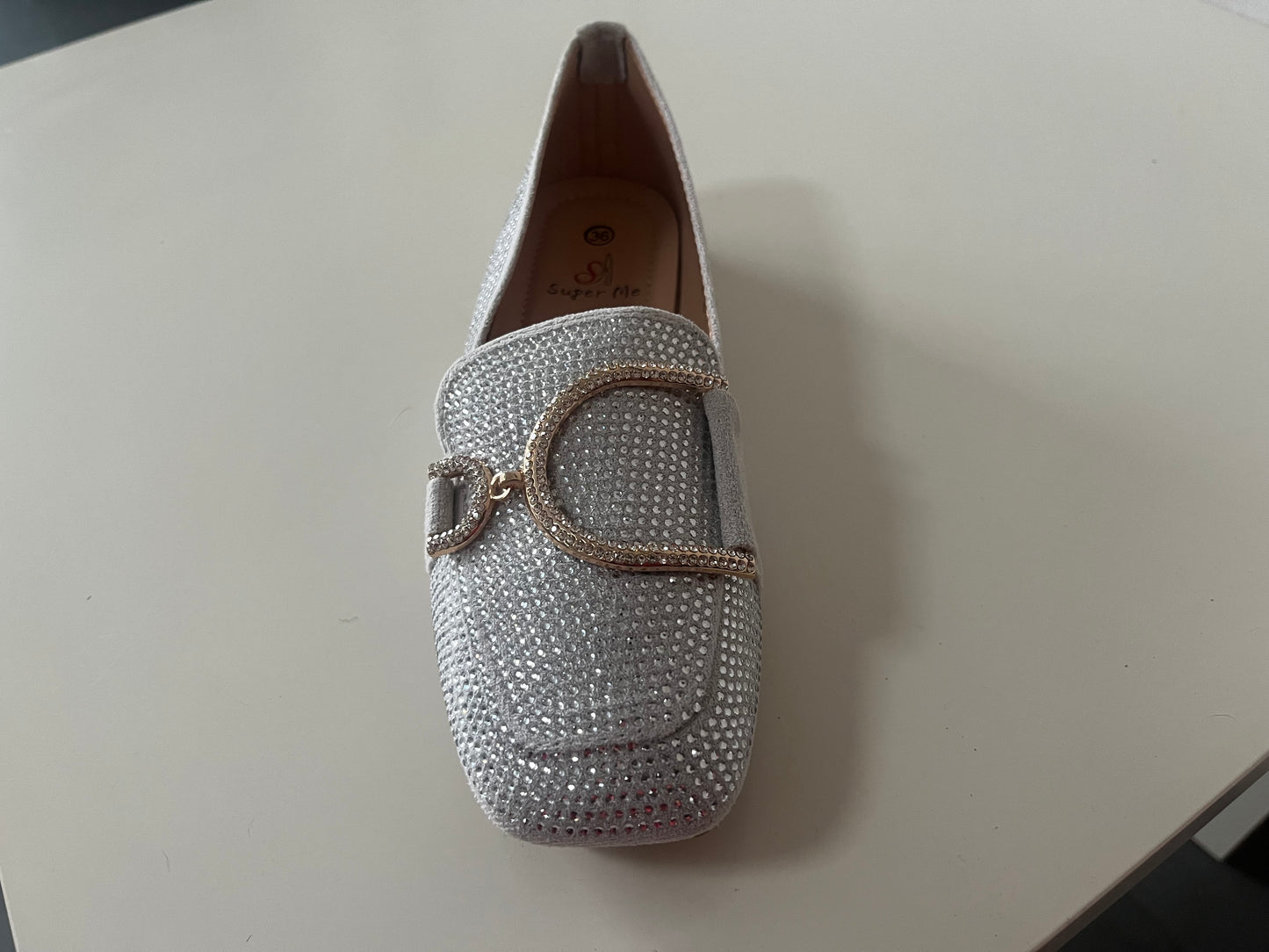 Dion loafers zilvergrijs