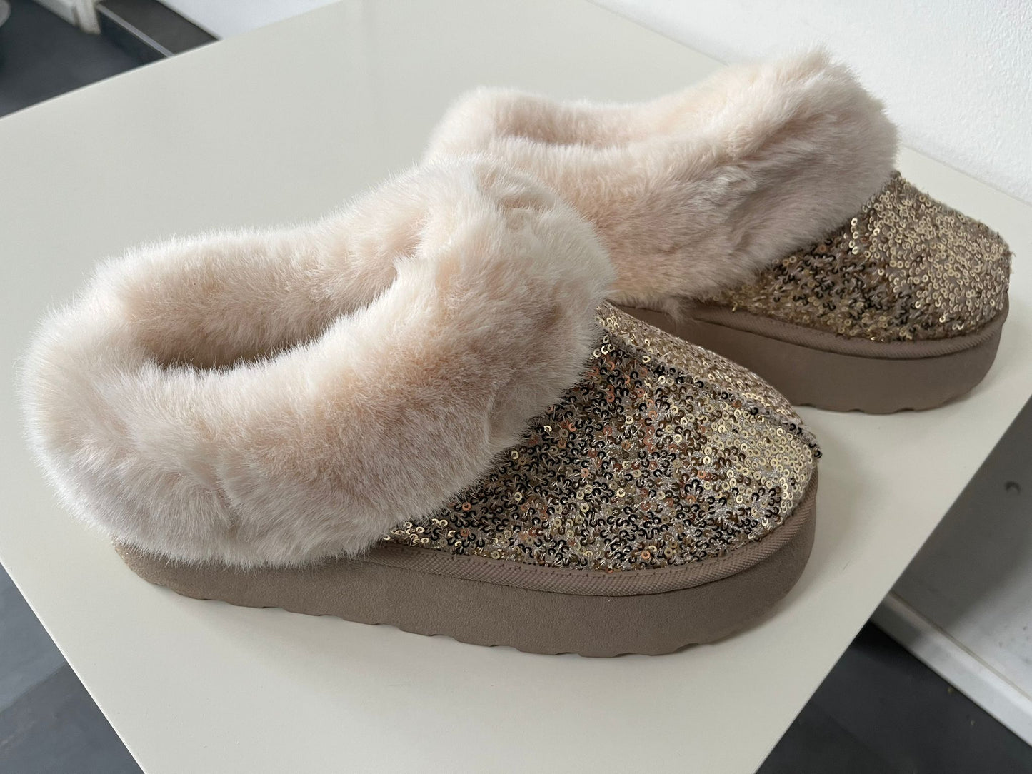 Sparkle winterboots  goud