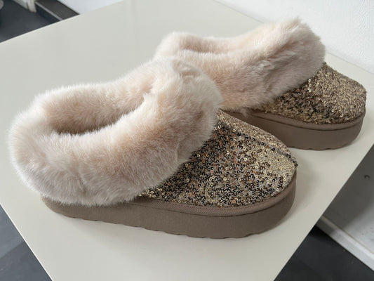 Sparkle winterboots  goud