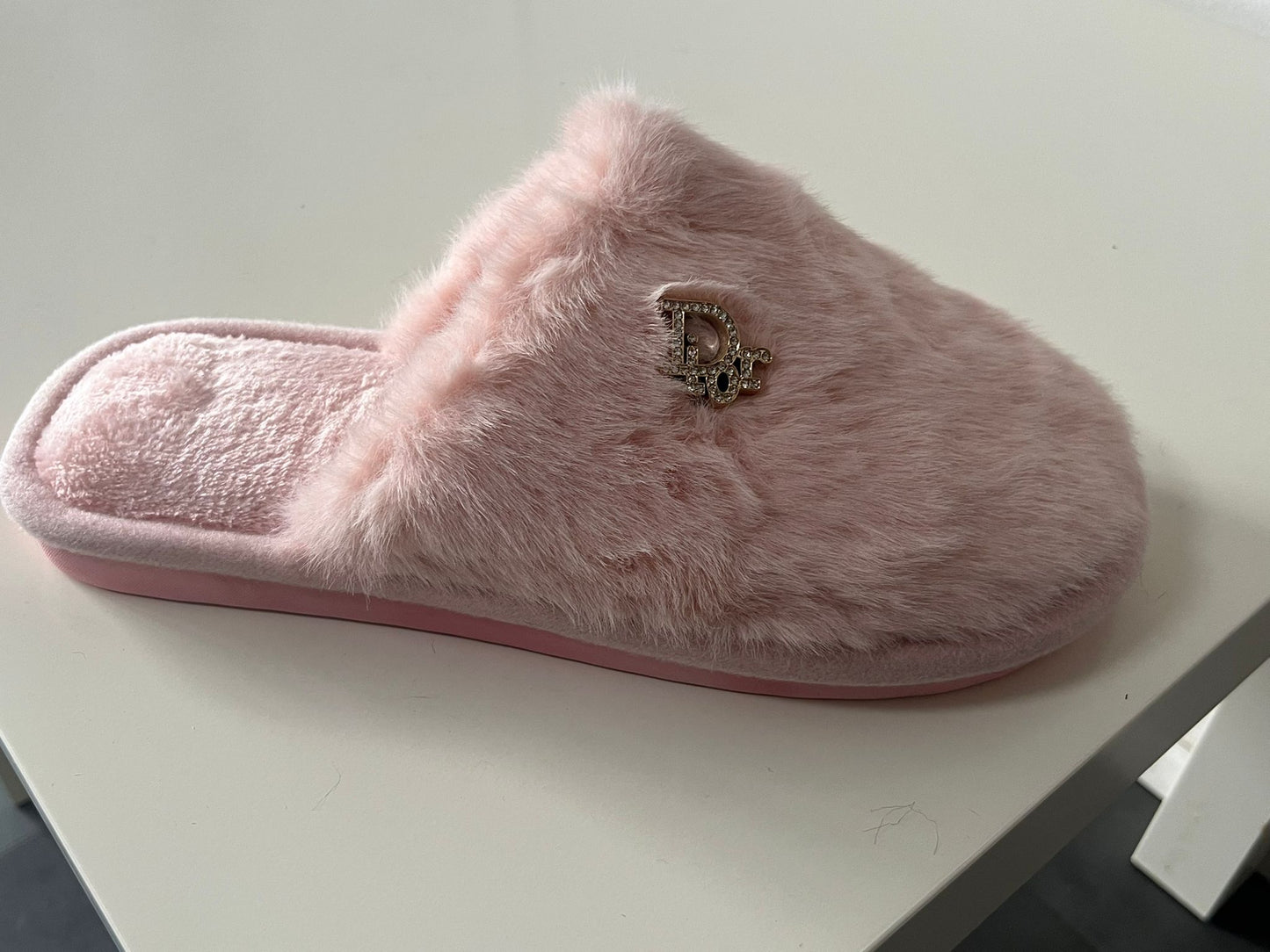 Rosy pantoffels roze